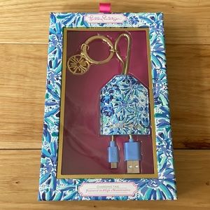 Lilly Pulitzer Charging Tag